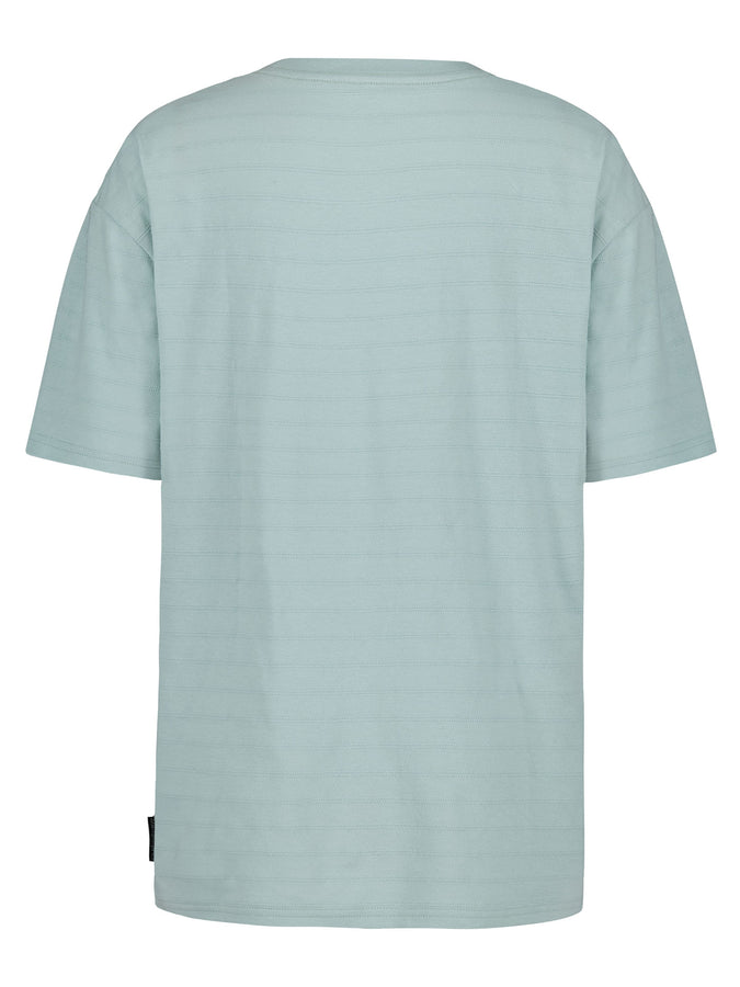 Quiksilver Textured Stripe T-Shirt Spring 2026 | BLUE HAZE (481)