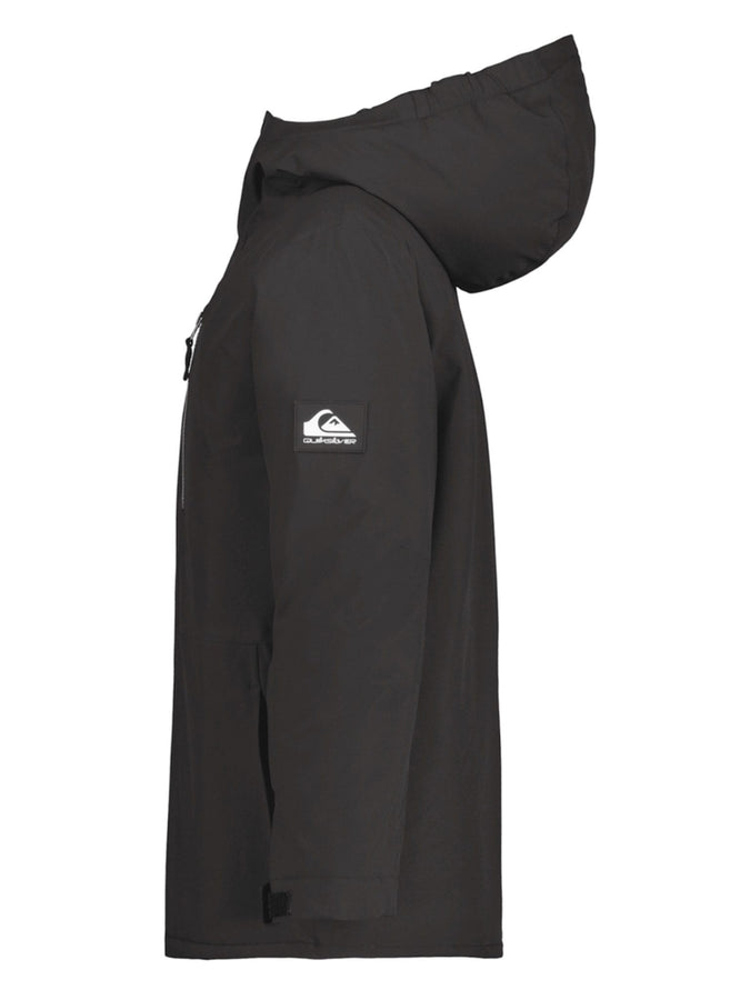 Quiksilver Mission Solid 2027 Youth Insulated Jacket - BLACK (001)