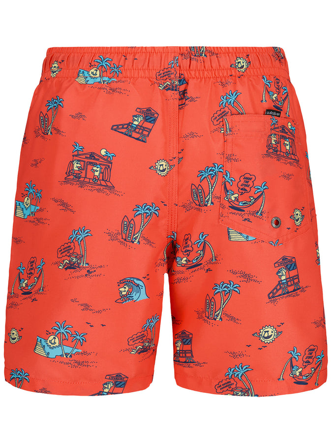 Quiksilver Everyday Mix Volley Boardshorts Summer 2026 | HOT CORAL (671)