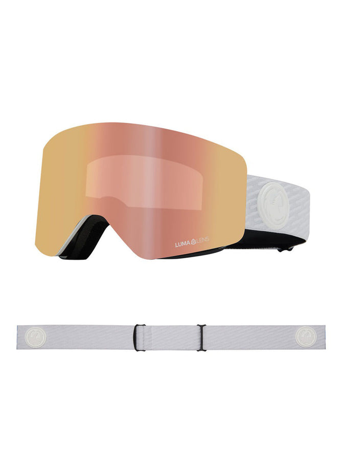 Dragon R1 Otg Alpina/LL Rose Gold Ion + Spare Lens Goggle | ALPINA/LL ROSE GOLD ION