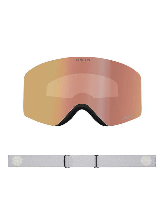 Dragon R1 Otg Alpina/LL Rose Gold Ion + Spare Lens Goggle | ALPINA/LL ROSE GOLD ION