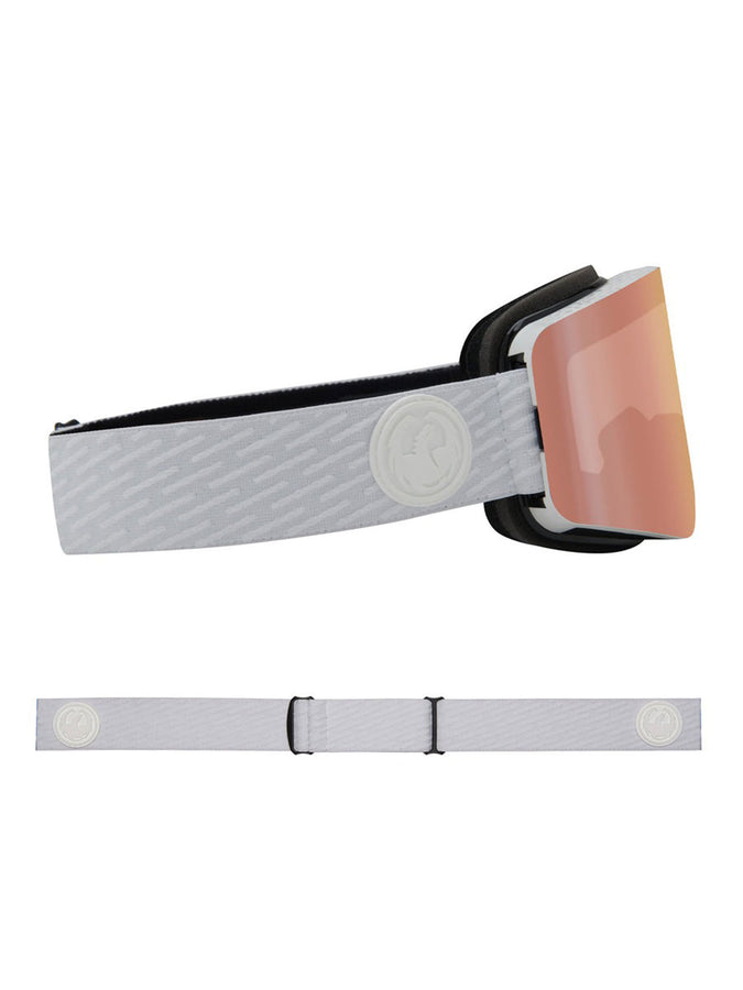 Dragon R1 Otg Alpina/LL Rose Gold Ion + Spare Lens Goggle | ALPINA/LL ROSE GOLD ION