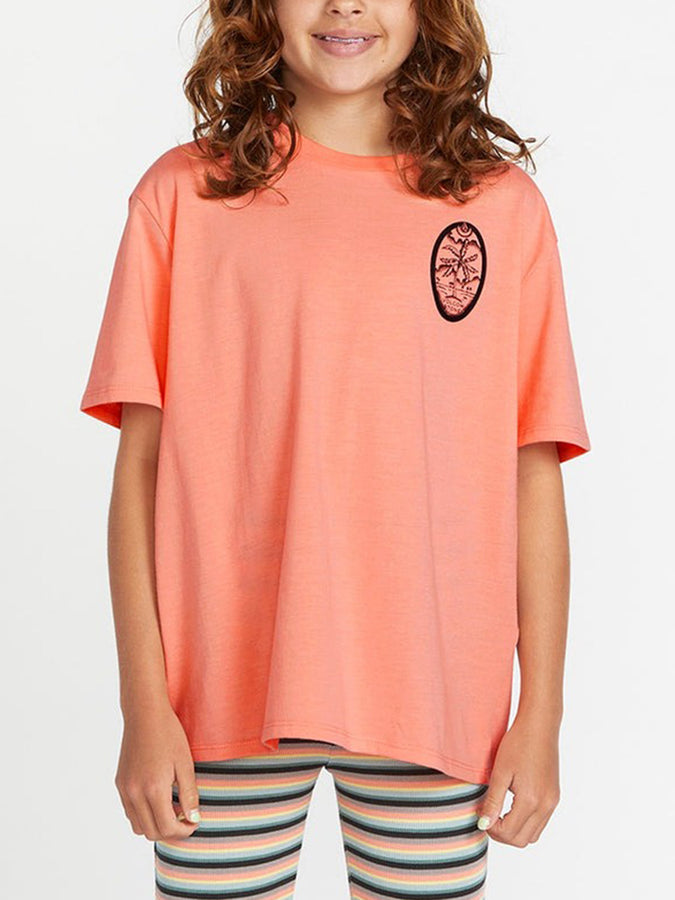 Volcom Truly Stoked BF Short Sleeve T-Shirt Summer 2024 | REEF PINK (RFP)