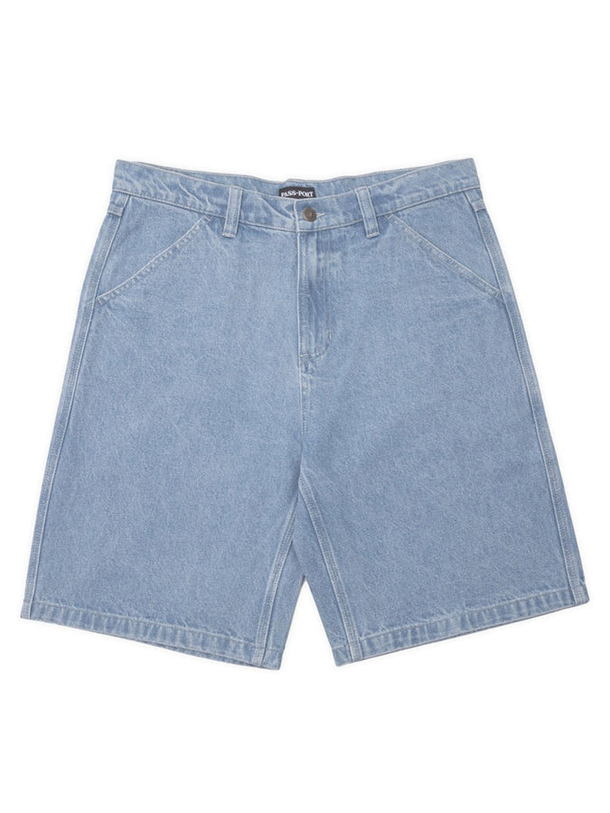 Pass Port Workers Club Shorts Spring 2026 | WASHED LIGHT INDIGO