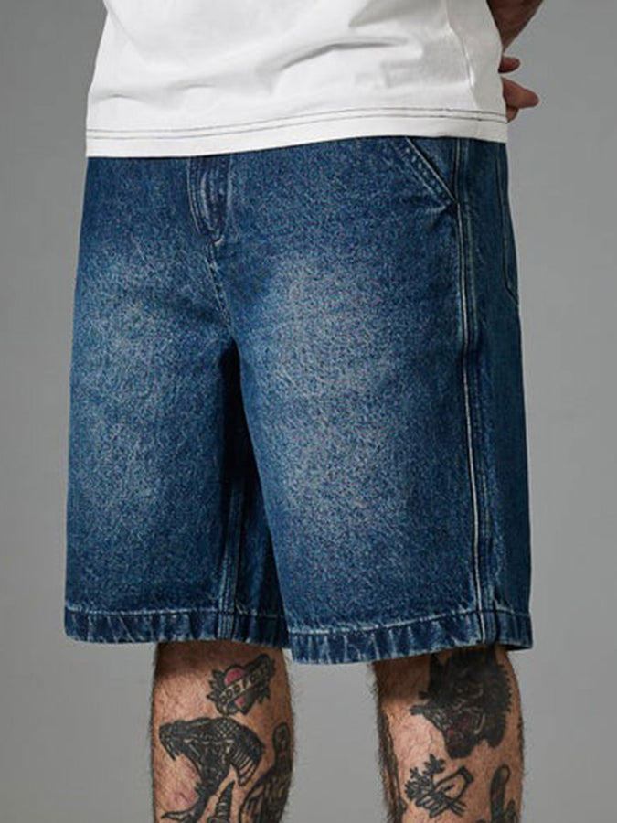 Pass Port Workers Club Shorts Spring 2026 | WASHED DARK INDIGO