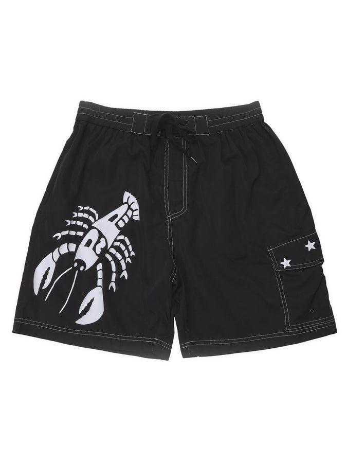 Pass Port Seafood Stagg Boardshorts Spring 2026 | BLACK