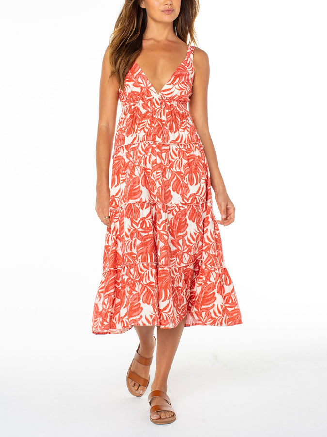 Roxy Tula Dress Spring 2026 | LANTANA MONSTERRA GROVE (PLA)