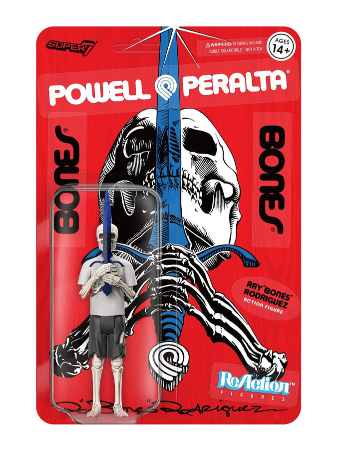 Super 7 x Powell-Peralta Ray Bones Rodriguez Wave 4 Figure | ASSORTED