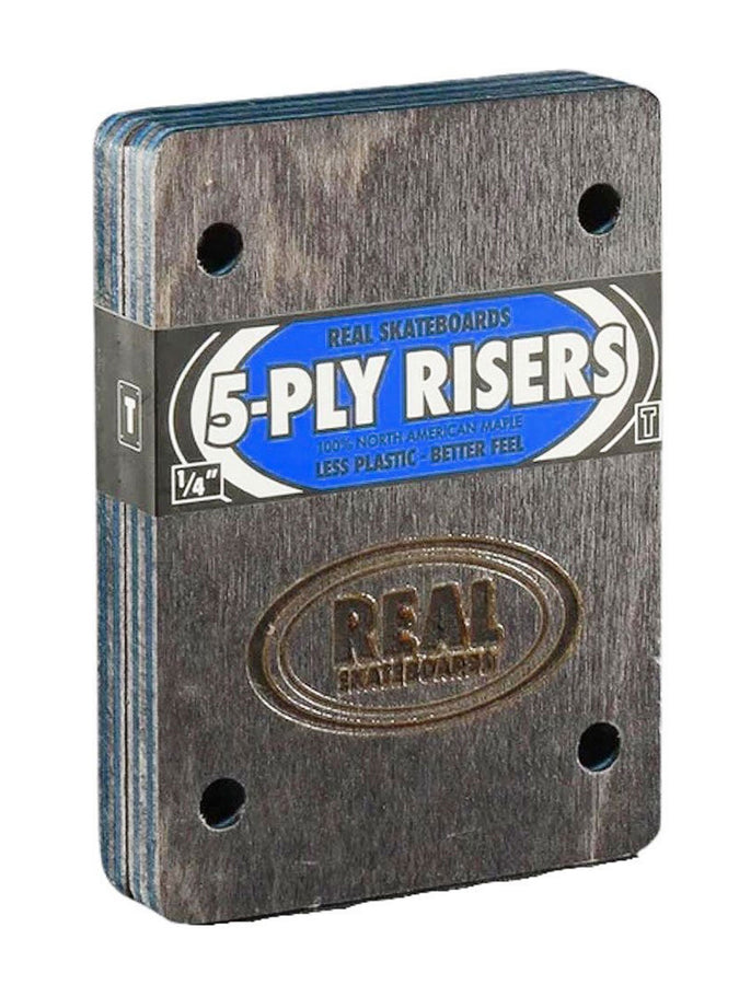 Real x Thunder 5-Ply Wood Risers | ASSORTED
