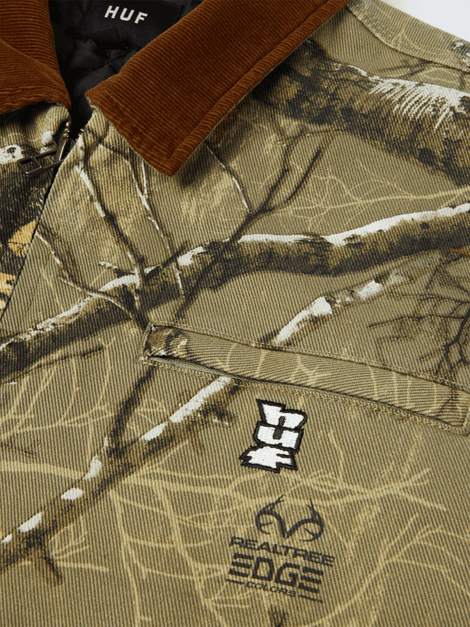 Huf Megablast x Realtree Work Jacket Spring 2025 | DESERT