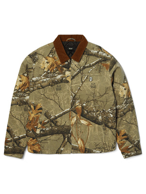 Huf Megablast x Realtree Work Jacket Spring 2025