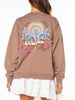 Roxy Lineup Oversized Crewneck Sweatshirt Summer 2026