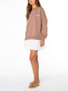 Roxy Lineup Oversized Crewneck Sweatshirt Summer 2026