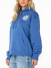 Roxy Wailea Dutch Blue Stitch Hibiscus Hoodie Fall 2026