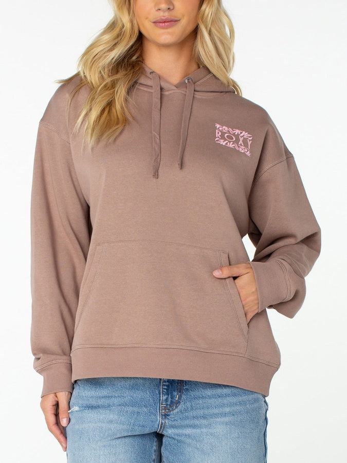 Roxy Wailea Ginger Snap Palm Poster Hoodie Fall 2026 | GINGER SNAP PALM POSTER (CGS)