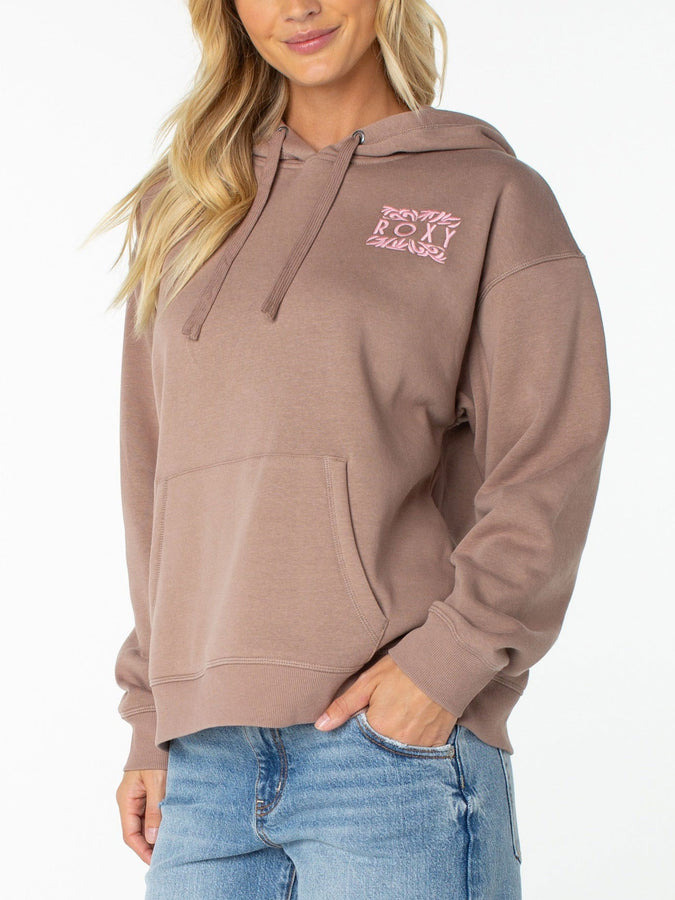 Roxy Wailea Ginger Snap Palm Poster Hoodie Fall 2026 | GINGER SNAP PALM POSTER (CGS)