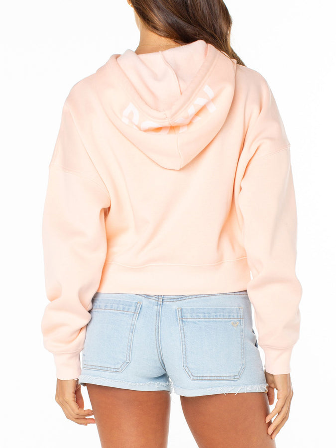 Roxy Breakwater Hoodie Summer 2026 | TROPICAL PEACH WNDY PALM (MDR)