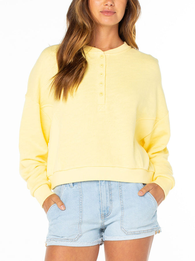 Roxy Overcast Sweater Summer 2026 | POPCORN SOLID (NPC)