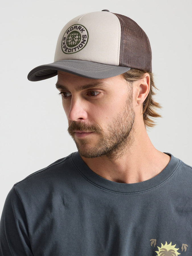 Roark Foam Trucker Global Hat | MILITARY (MIL)