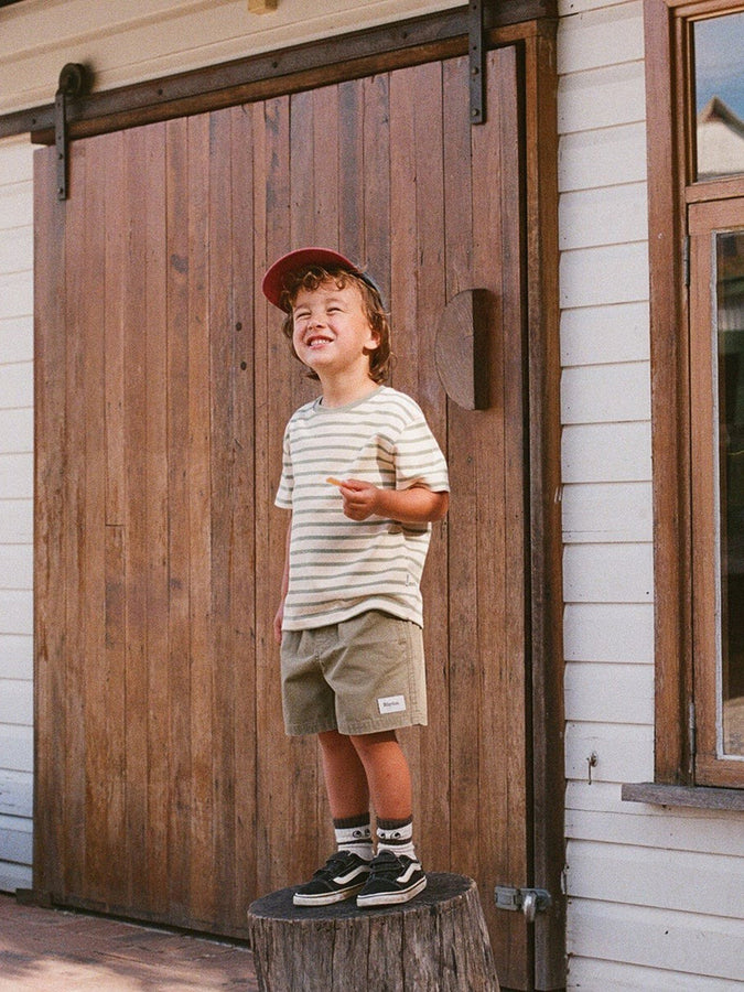 Rhythm Vintage Stripe T-Shirt Holiday 2025 | OLIVE