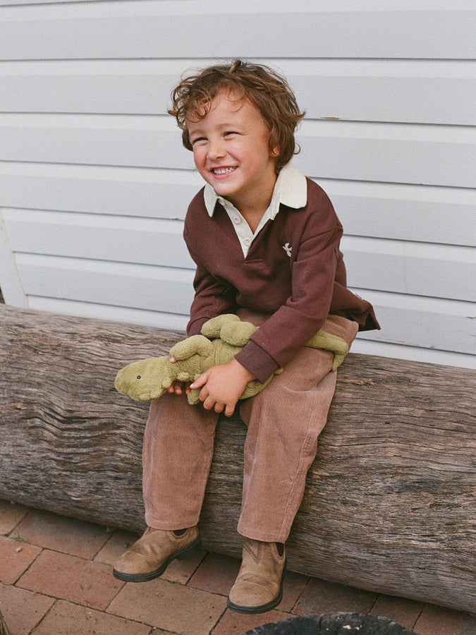 Rhythm Cord Pants (Boys 2-7) Holiday 2025 | TOBACCO