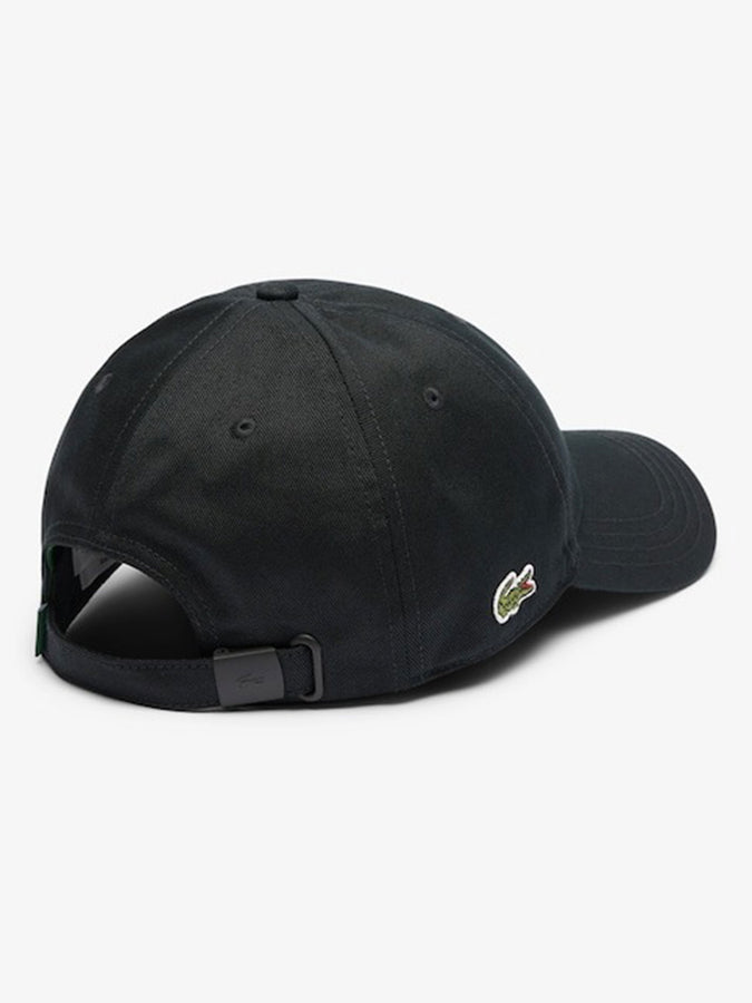 Lacoste Cotton Twill Strapback Hat | BLACK (031)