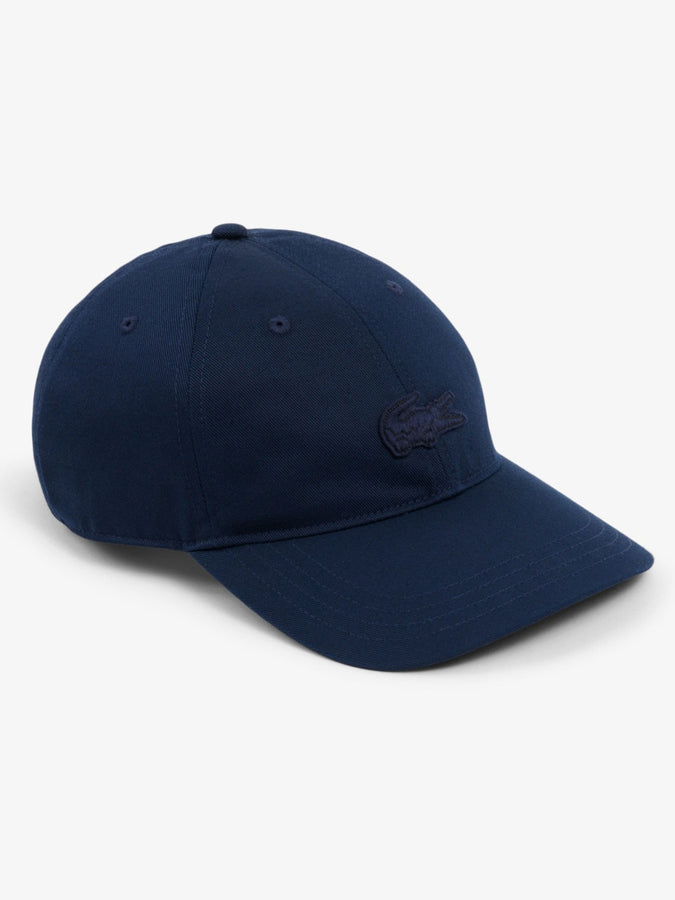 Lacoste Cotton Twill Badge Hat | NAVY (166)