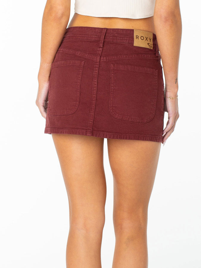 Roxy Reel Life Skirt Fall 2026 | PORT SOLID (RPO)