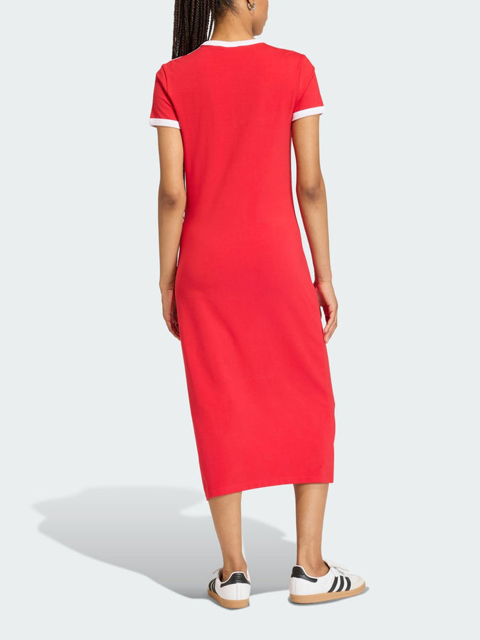 Adidas 3 Stripes Better Scarlet/White Dress Spring 2026 | BETTER SCARLET/WHITE