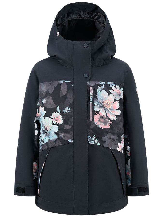 Roxy Floral Block Parka Jacket Winter 2026 | BLACK (001)
