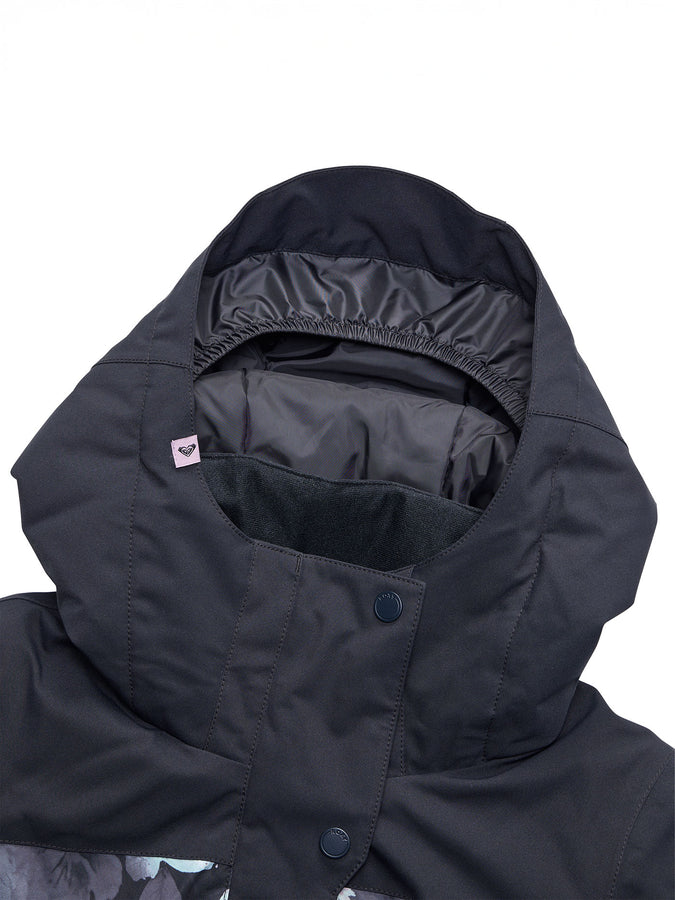 Roxy Floral Block Parka Jacket Winter 2026 | BLACK (001)
