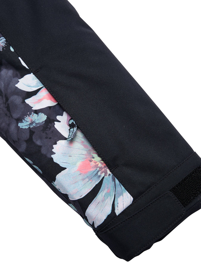Roxy Floral Block Parka Jacket Winter 2026 | BLACK (001)