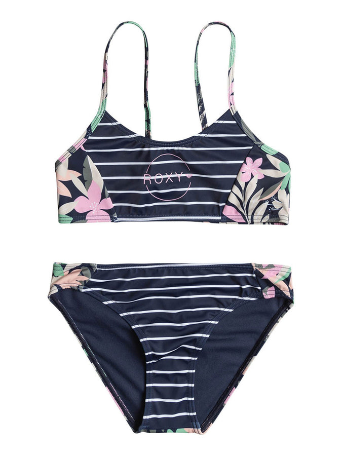 Roxy Ilacabo Active Bralette Bikini Set Spring 2024 | NAVAL ACDM ILACABO (XBMN)