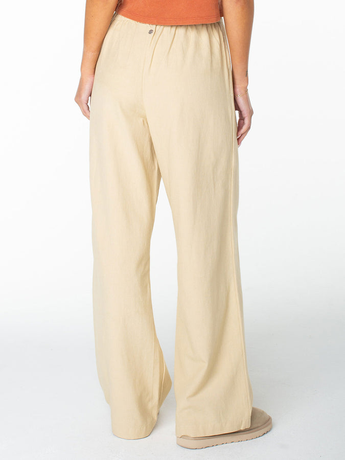 Roxy Mavericks Trouser Pants Fall 2026 | PEBBLE SOLID (TPE)