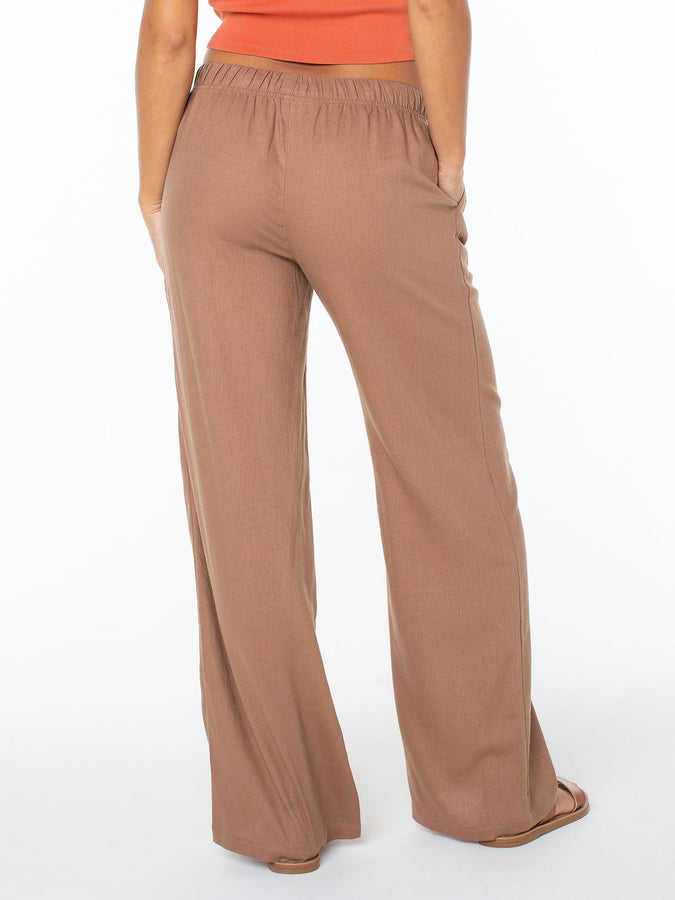 Roxy Lagoon Pants Spring 2026 | BROWNIE SOLID (CBR)