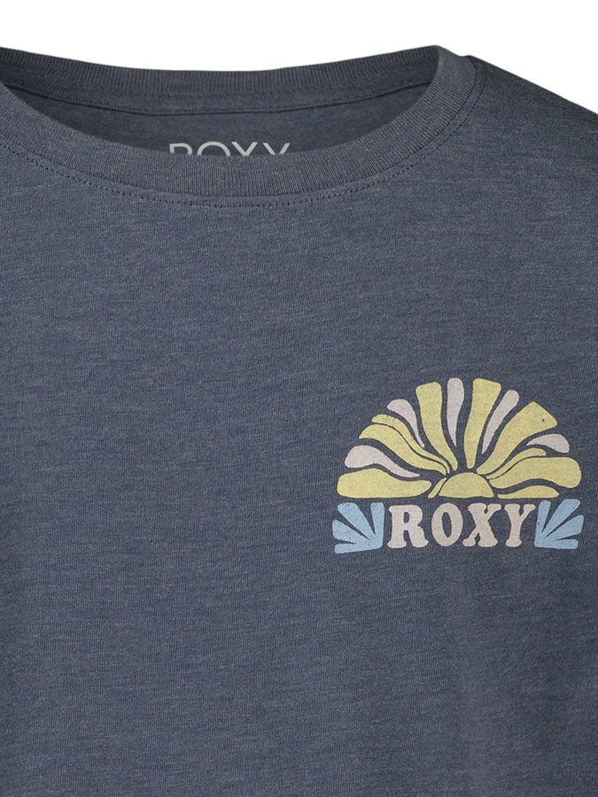 Roxy Free Your Mind T-Shirt Fall 2026 | VINTAGE INDIGO HEATHER (407)