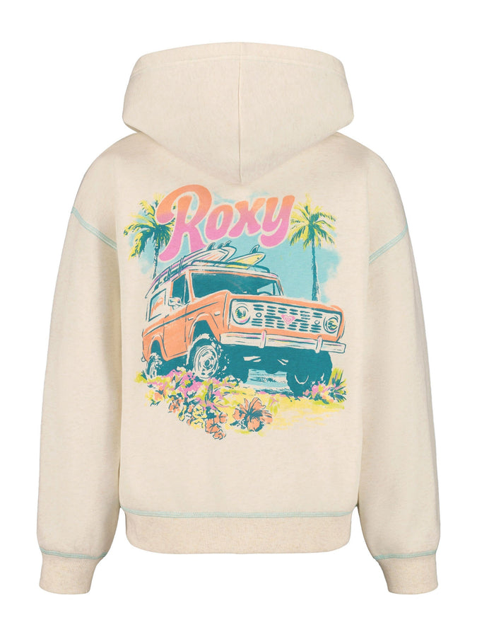 Roxy Coastal Cruiser Zip Hoodie Fall 2026 | OATMEAL HEATHER (270)