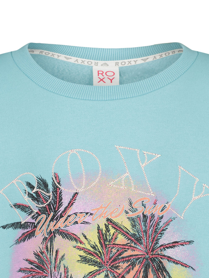 Roxy Have A Swell Day Crewneck Sweatshirt | TIBETAN STONE (439)