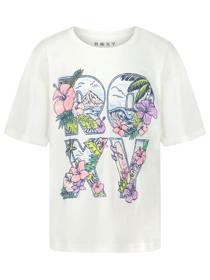 Roxy Paradisus Oversized T-Shirt Spring 2026 | COCONUT MILK (109)