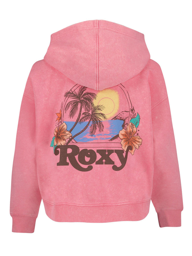 Roxy Sunset Oversized Zip Hoodie Spring 2026 | PLUMERIA (695)