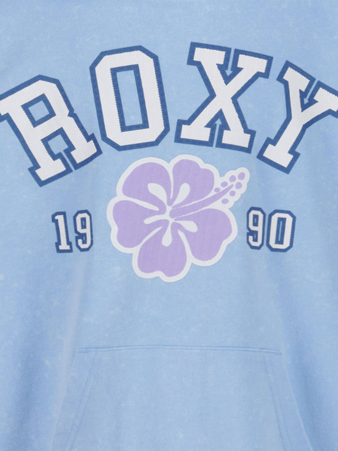 Roxy Aloha Oversized Hoodie Spring 2026 | AIRY BLUE (414)