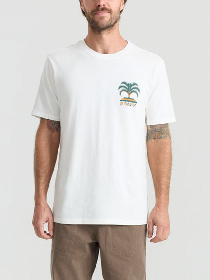 Roark Moto Palm T-Shirt Spring 2026 | OFF WHITE (WWH)