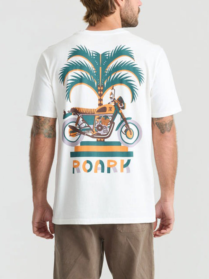 Roark Moto Palm T-Shirt Spring 2026 | OFF WHITE (WWH)