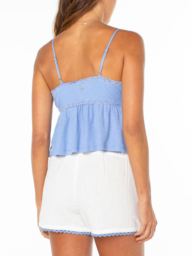 Roxy Coastal Sun Tank Top Summer 2026 | CORNFLOWER BLUE SOLID (BCF)