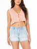 Roxy Beach Bond Crochet Vest Spring 2026