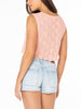 Roxy Beach Bond Crochet Vest Spring 2026