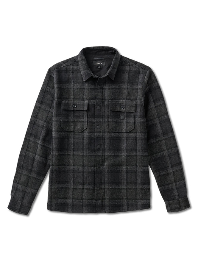 Roark Nordsman Long Sleeve Buttondown Shirt | BLACK HEATHER (BKH)