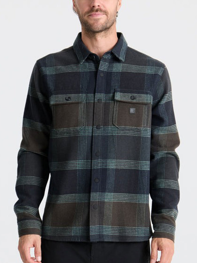 Roark Nordsman Long Sleeve Buttondown Shirt | DEEP NAVY (DPN)