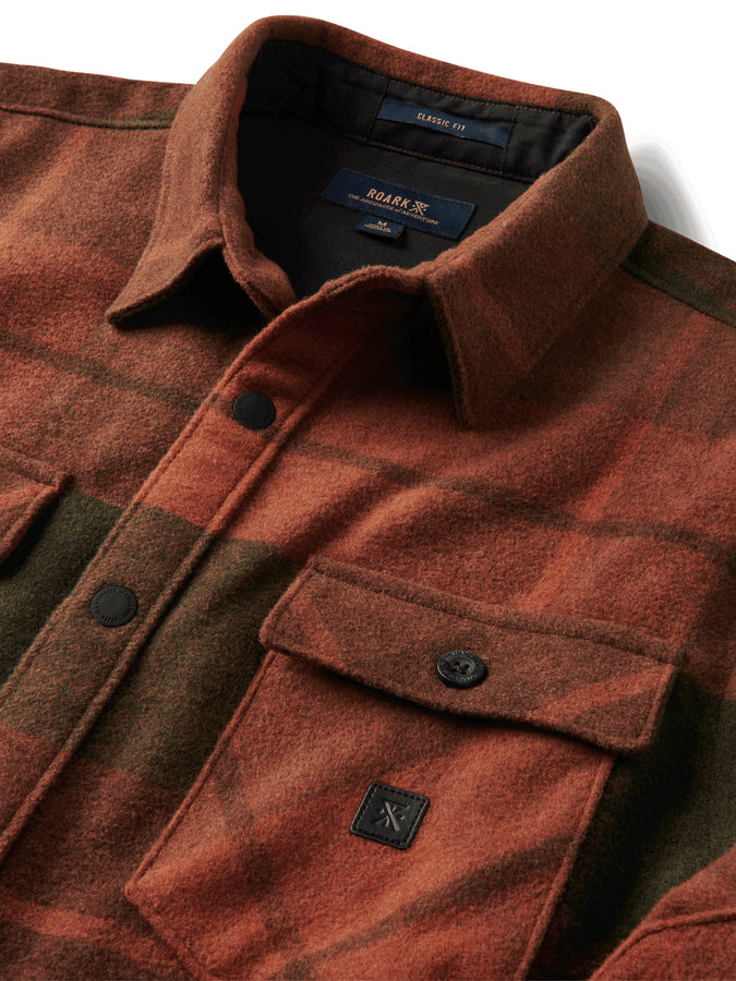 Roark Nordsman Long Sleeve Buttondown Shirt Spring 2024 | MILITARY (MIL)