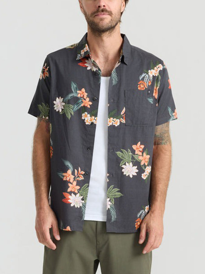 Roark Journey Short Sleeve Buttondown Shirt Spring 2026 | ONYX (ONX)